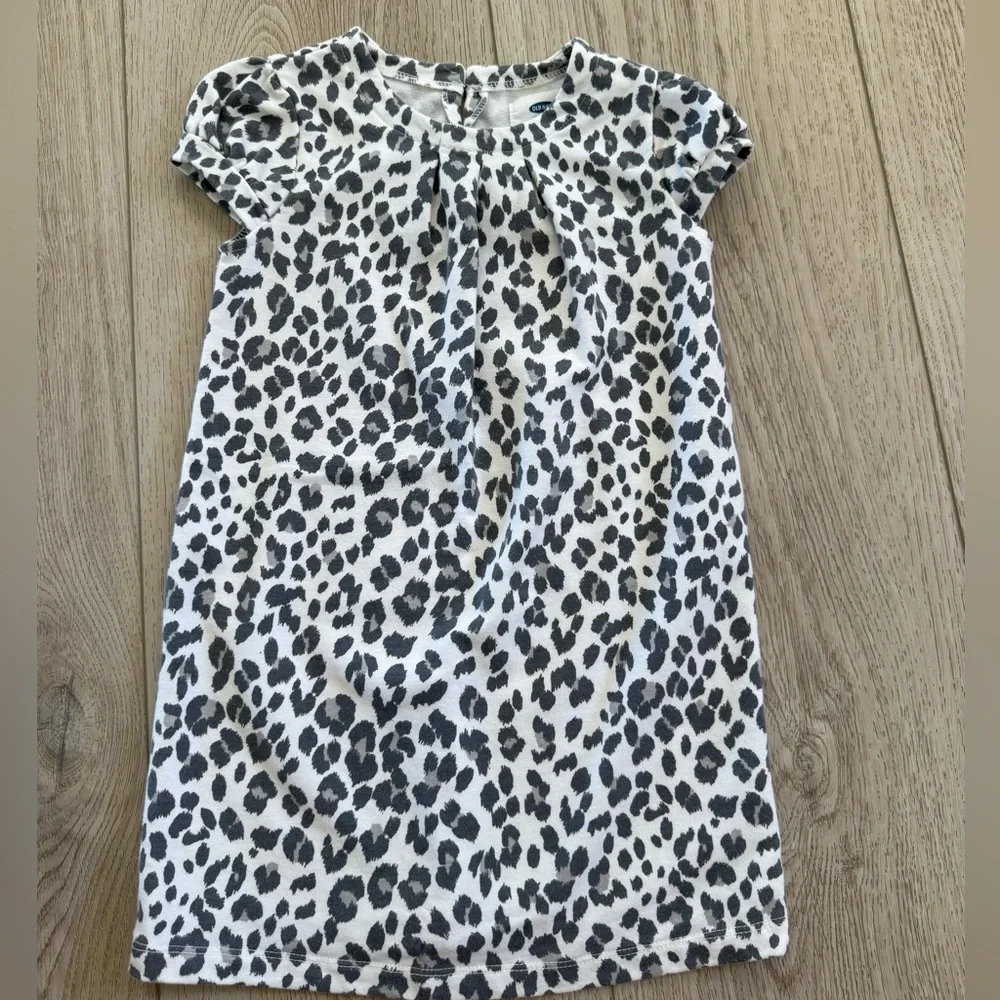 New Old Navy Cheetah Leopard Dress 4T